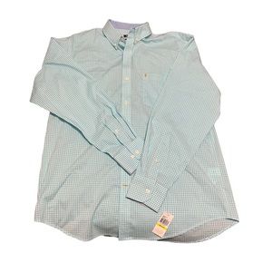 IZOD Mens Long Sleeve Button Down
